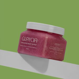 Sugar plum-emulsified body scrub