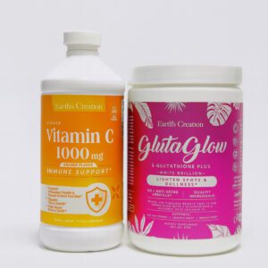 Gluta glow + Vitamin c Supplement Combo