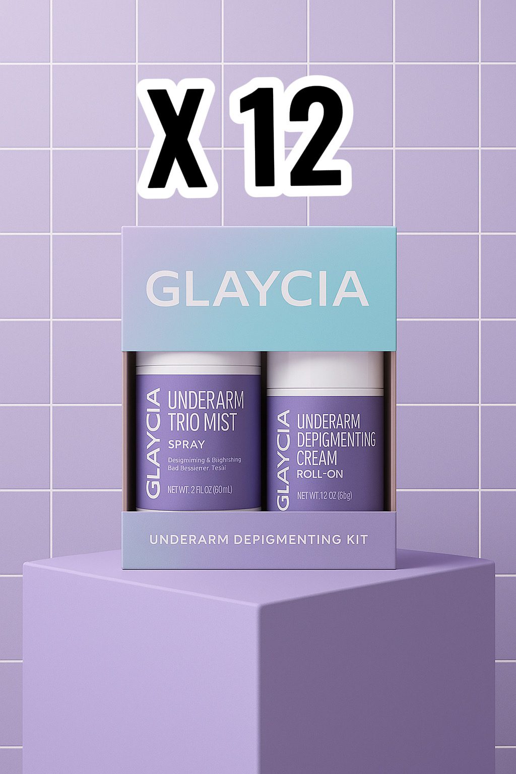 Underarm depigmenting Kit (x 12 Kits)